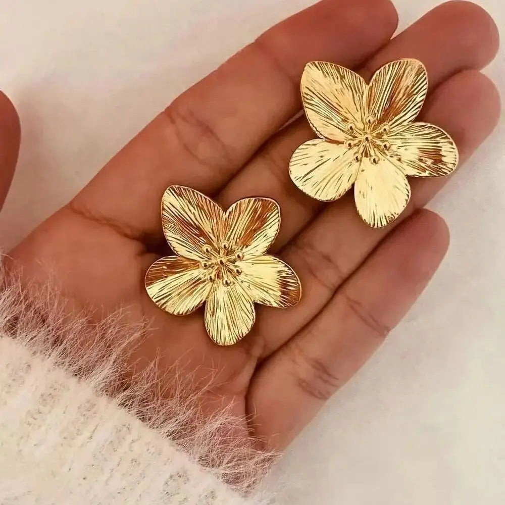 Boucle d'oreille femme fleur Lydie - Ma boutique