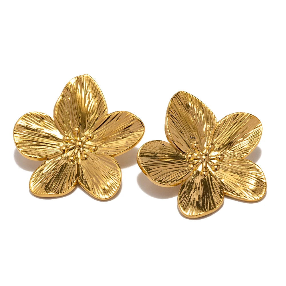 Boucle d'oreille femme fleur Lydie - Ma boutique