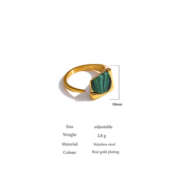 Bague avec pierre Stella - Ma boutique