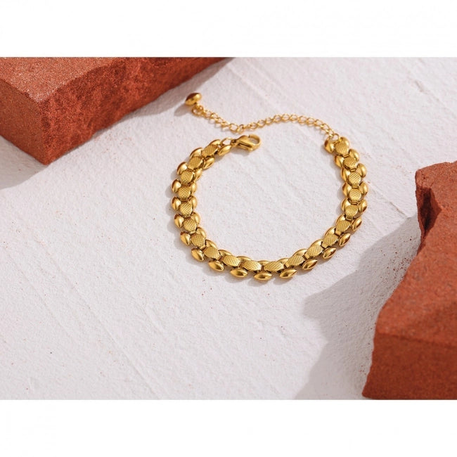 Bracelet chaîne à grosse maille Phoebe - Ma boutique
