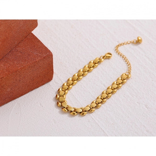 Bracelet chaîne à grosse maille Phoebe - Ma boutique