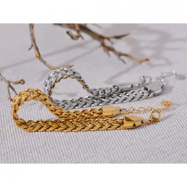 Bracelet chaîne à maille Callisto - Ma boutique