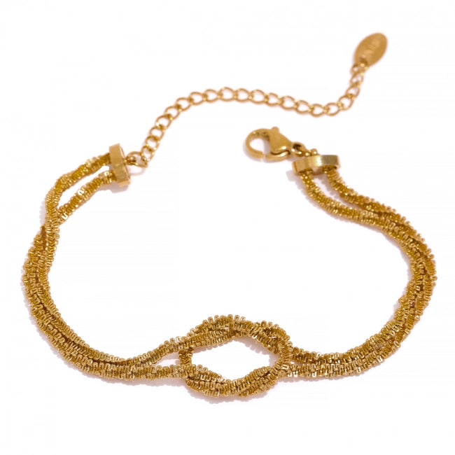 Bracelet infini à maille fine Maia - Ma boutique
