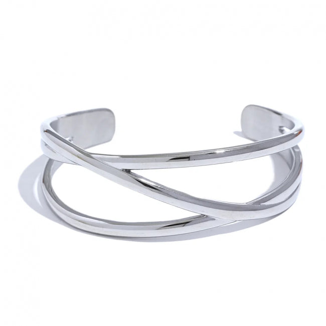 Bracelet jonc à motifs géométriques Éclipse - Ma boutique