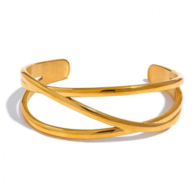 Bracelet jonc à motifs géométriques Éclipse - Ma boutique