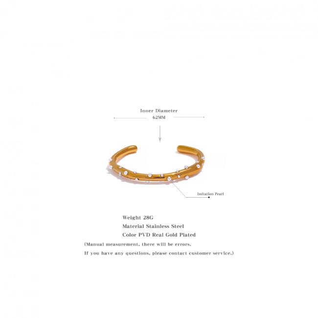 Bracelet jonc à pierres Galaxia - Ma boutique