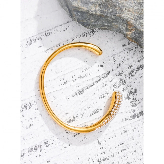 Bracelet jonc à pierres Vénusia - Ma boutique