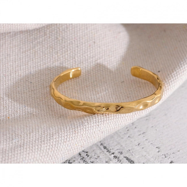 Bracelet jonc martelé Nebula - Ma boutique