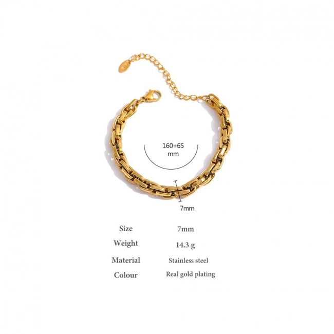 Bracelet maille Halley - Ma boutique