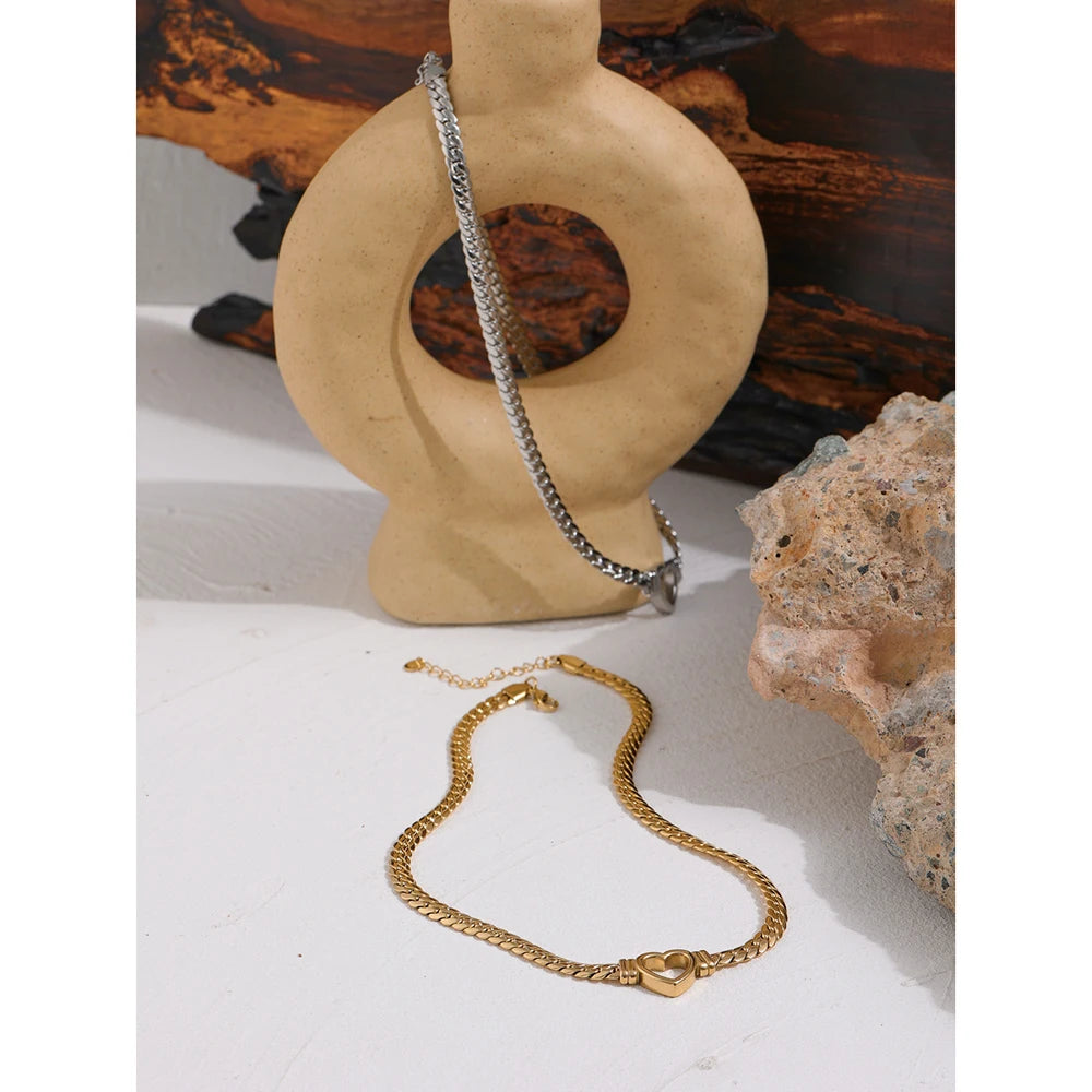 Collier pendentif coeur Galatea - Ma boutique
