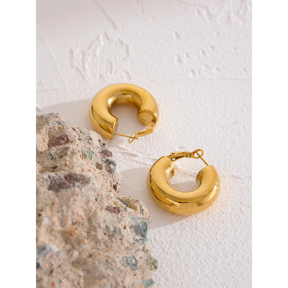 Boucle d'oreille créole Eiréné - Ma boutique