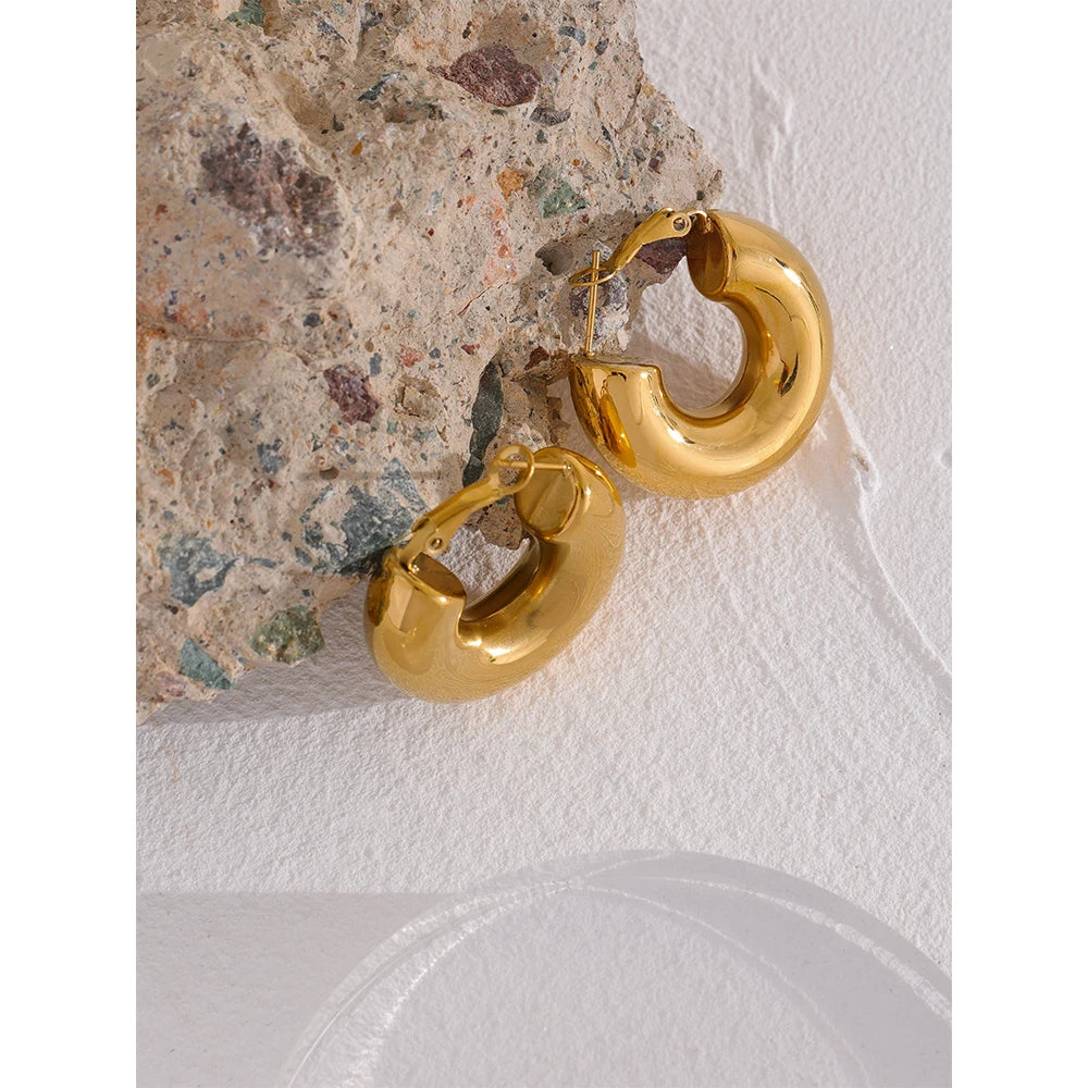 Boucle d'oreille créole Eiréné - Ma boutique