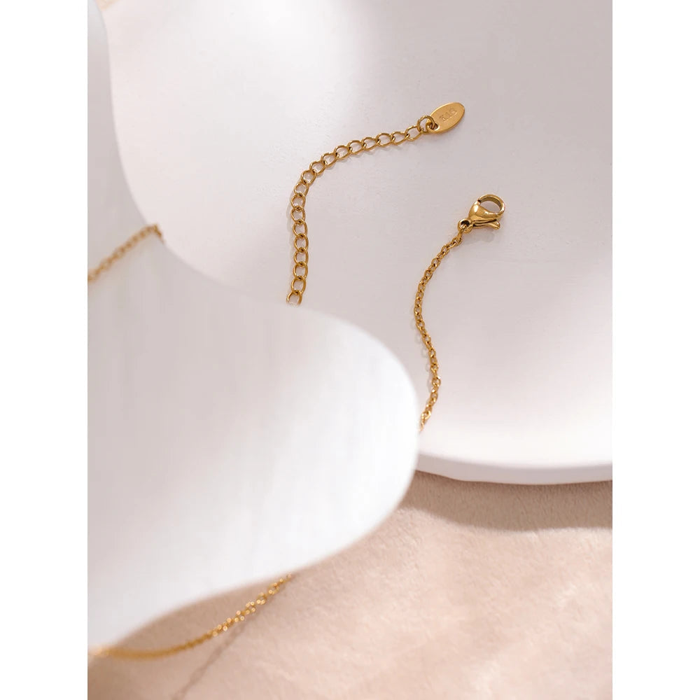 Collier goutte plaqué or Andromeda - Ma boutique