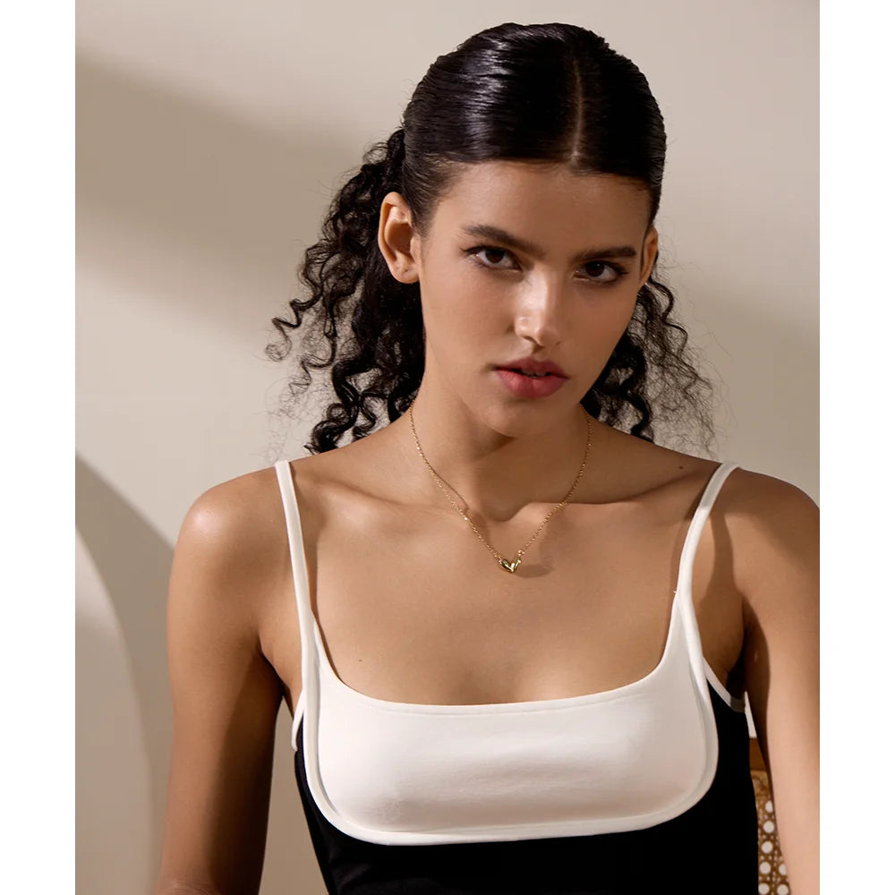 Collier plaqué or chic Luna - Ma boutique