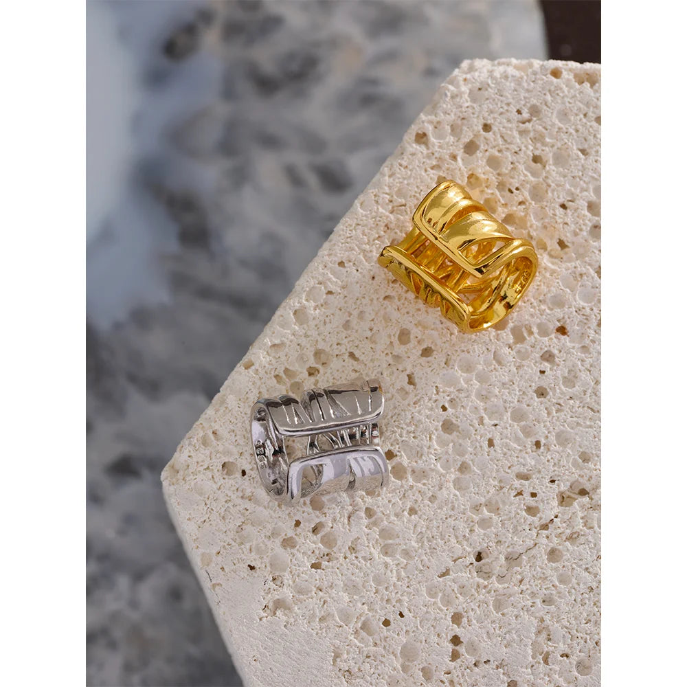 Ear cuff argent sterling 925 Calypso - Ma boutique