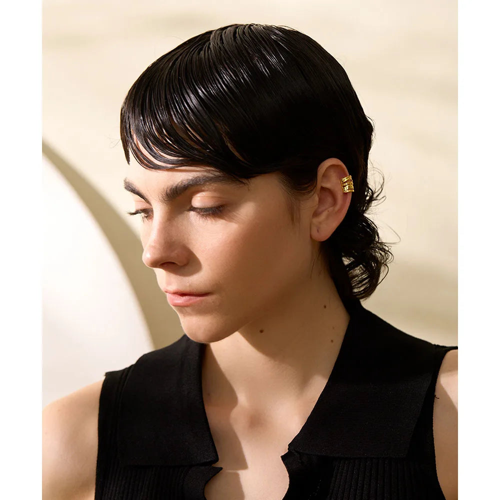 Ear cuff argent sterling 925 Calypso - Ma boutique