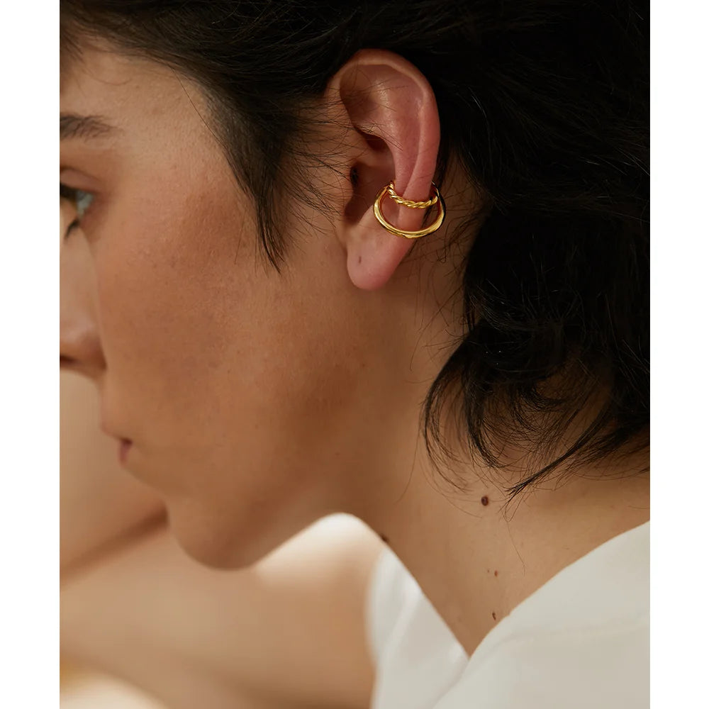 Ear cuff argent sterling 925 Héra - Ma boutique
