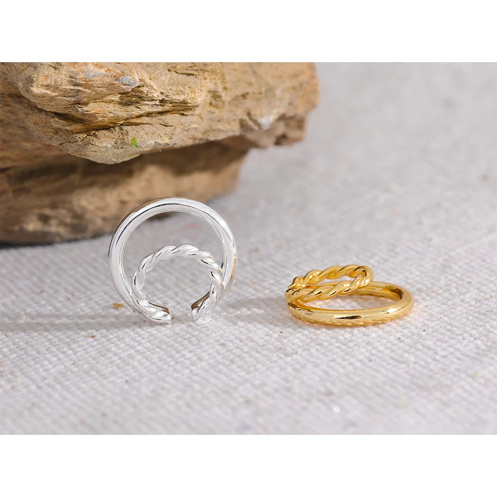 Ear cuff argent sterling 925 Héra - Ma boutique
