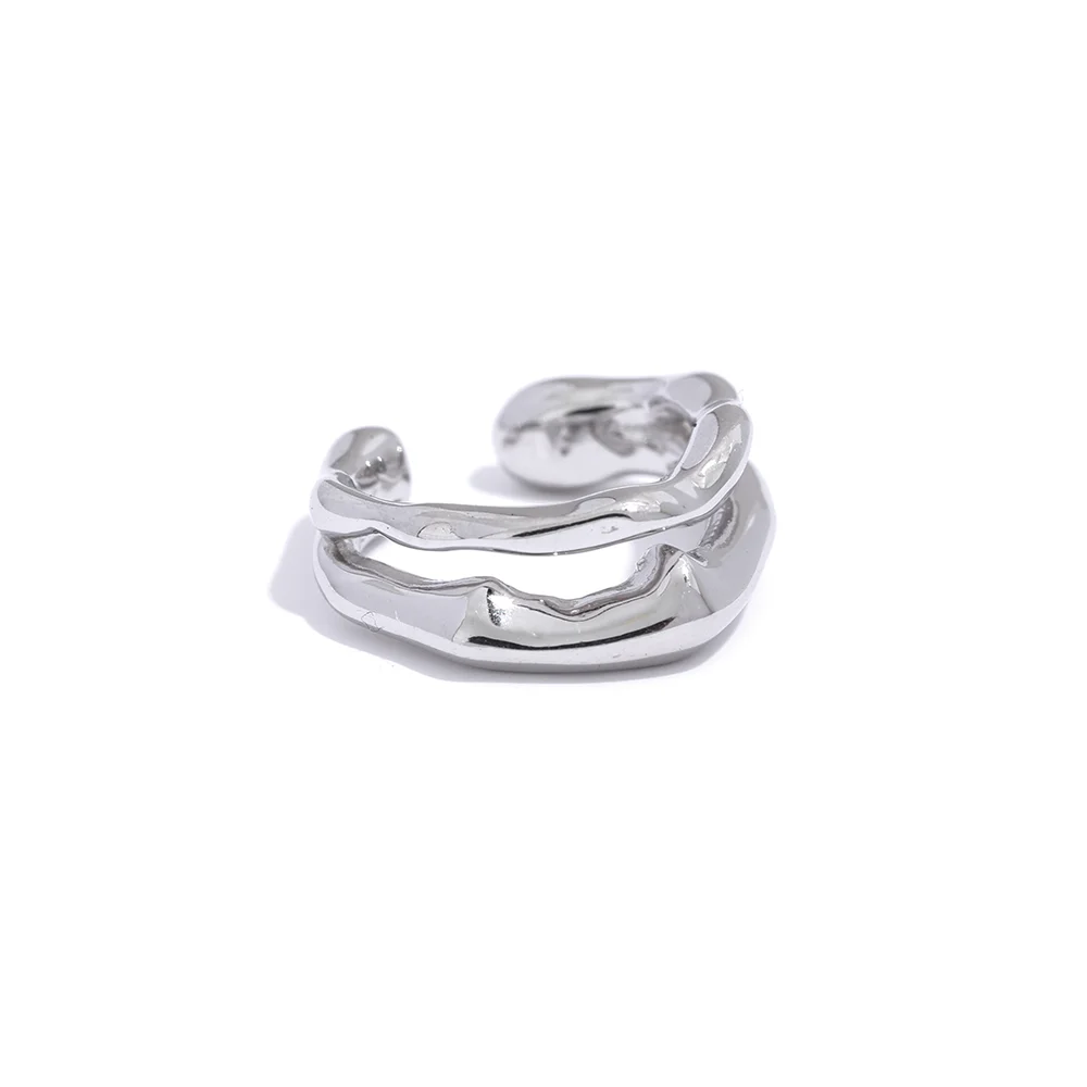 Ear cuff argent sterling 925 Iris - Ma boutique
