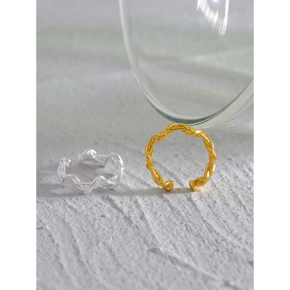 Ear cuff argent sterling 925 Nyx - Ma boutique