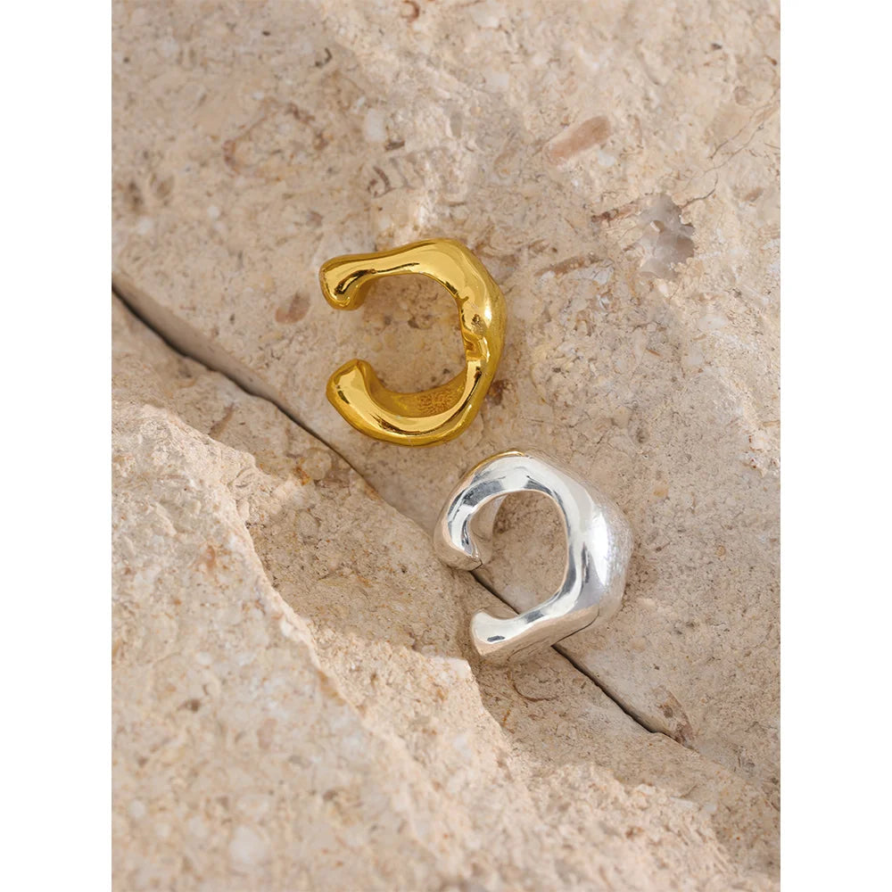 Ear cuff argent sterling 925 Selene - Ma boutique