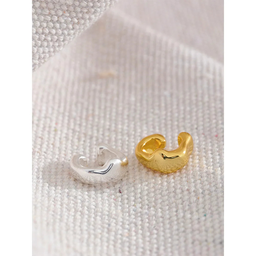 Ear cuff argent sterling 925 Selene - Ma boutique