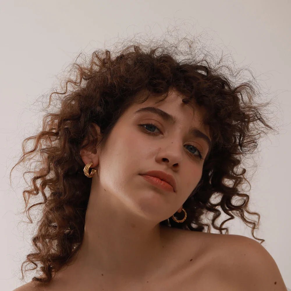 Boucle d'oreille créole - L'atelier des bijoux