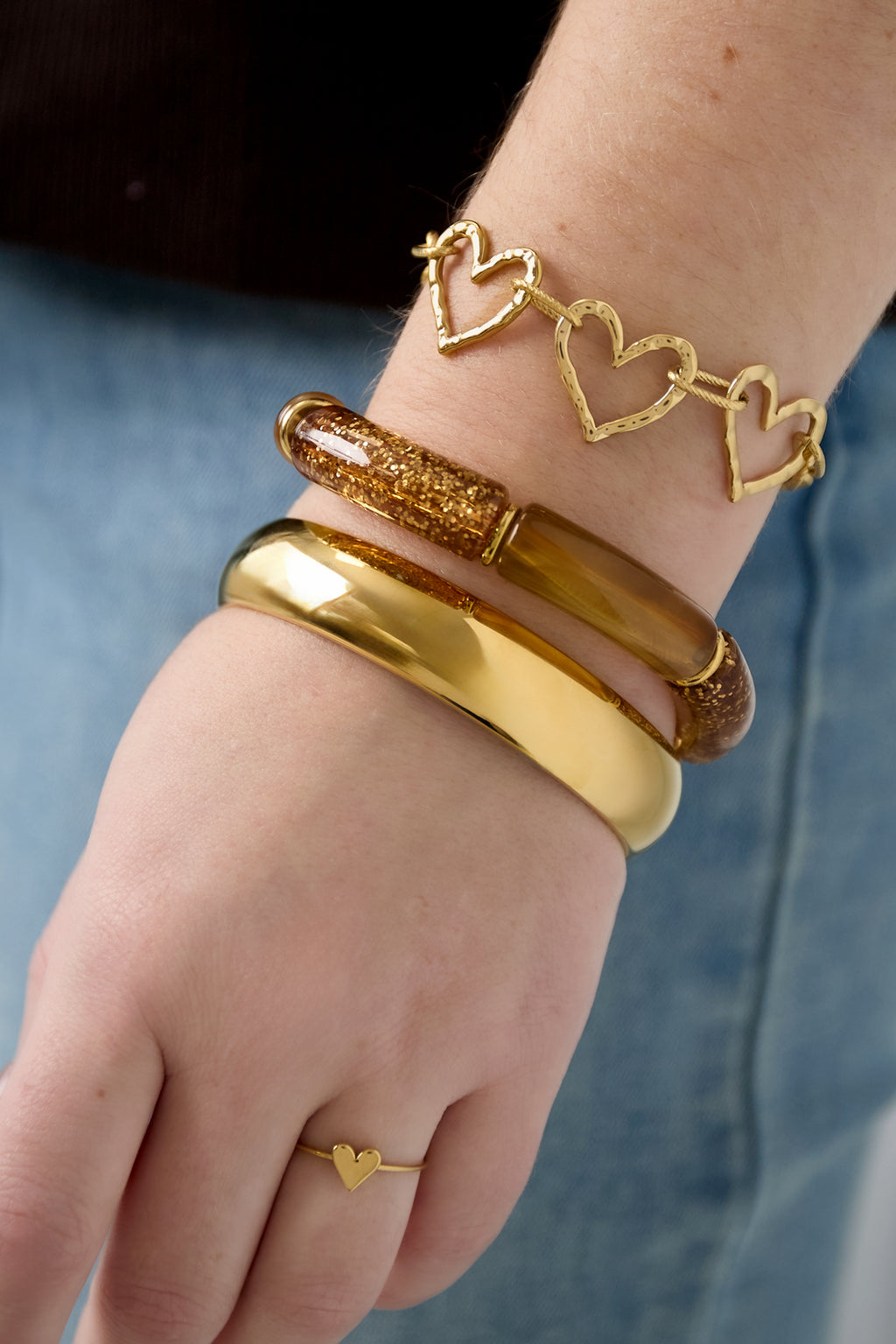 Bracelets en perles acryliques, série rétro classique quotidienne, bijoux pour femmes