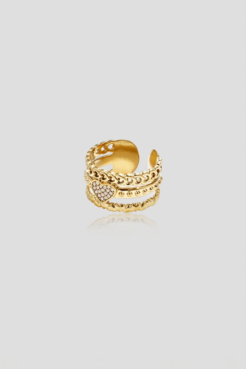 =Bague Cœur Or | Atelier des bijoux