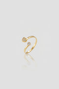 =Bague Cœur & Solitaire Or | Atelier des bijoux