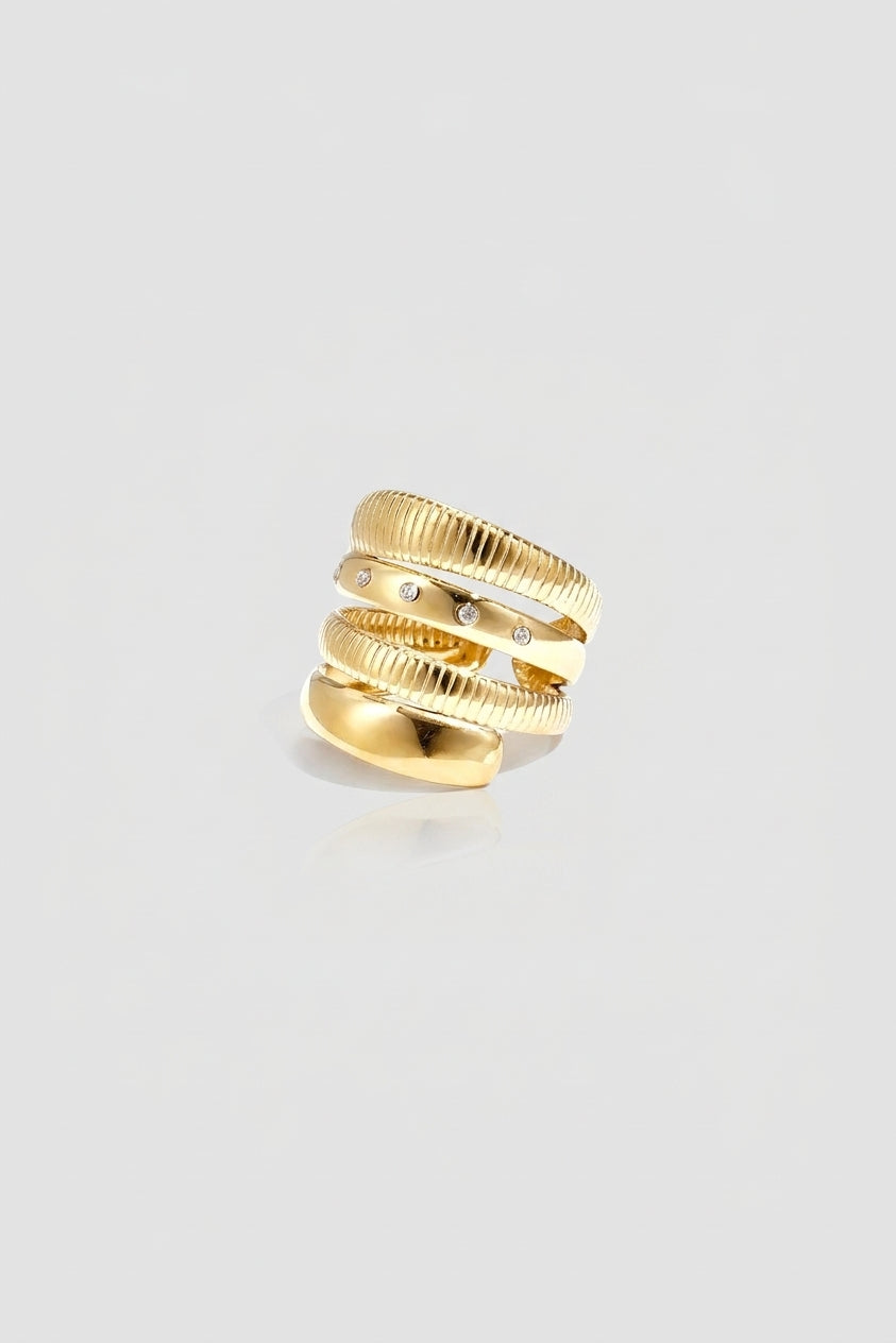 =Bague Hélice Or | Atelier des bijoux