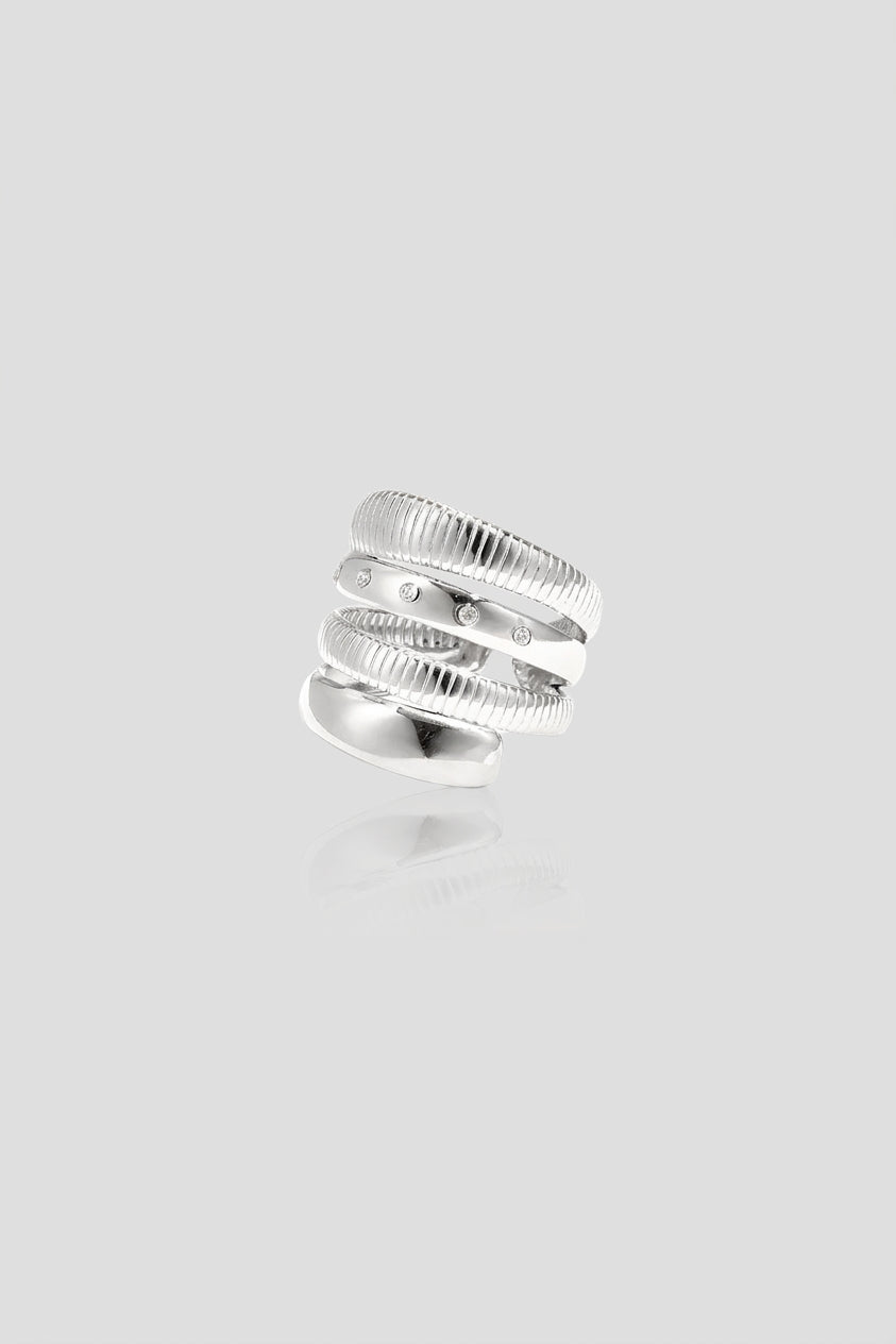 =Bague Hélice Argent | Atelier des bijoux