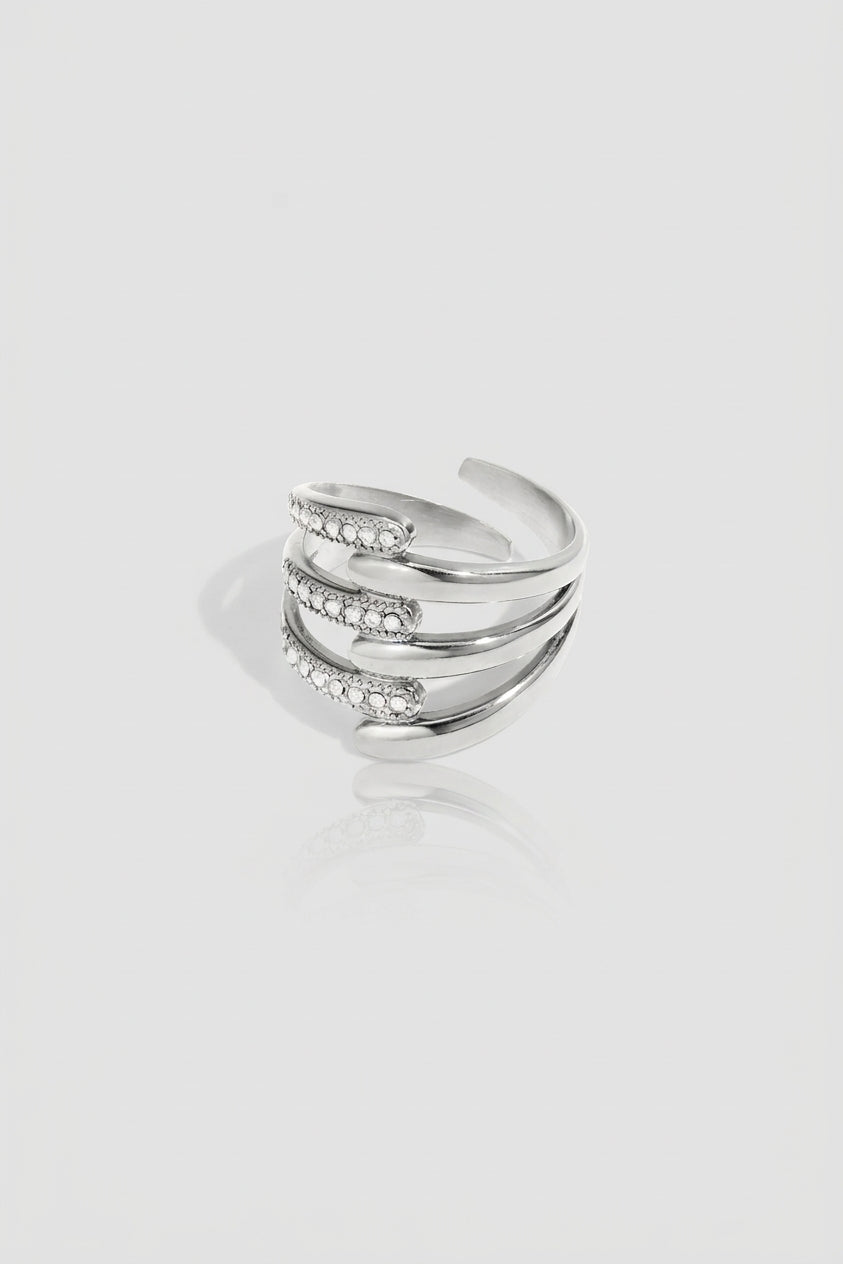 =Bague Lyra Argent | Atelier des bijoux