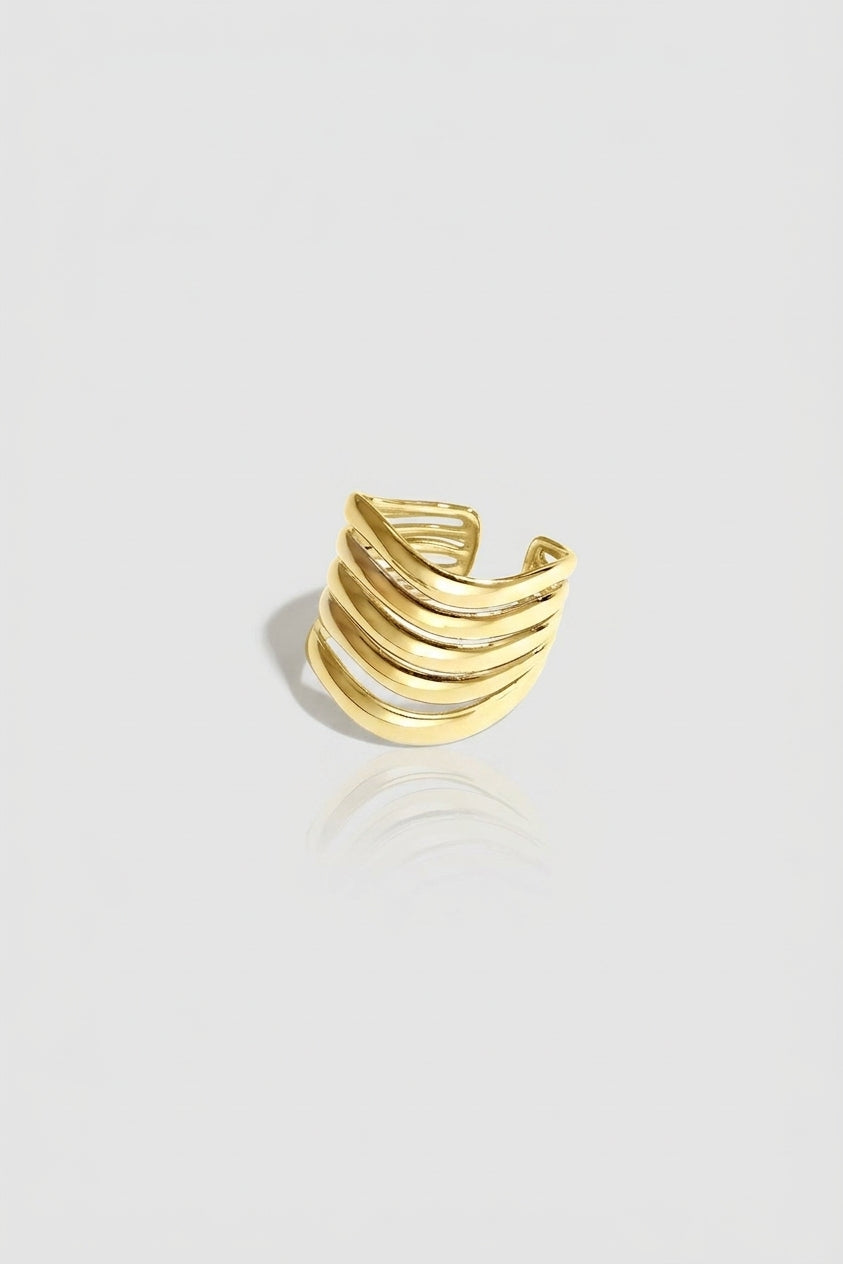=Bague Parallèle Or | Atelier des bijoux