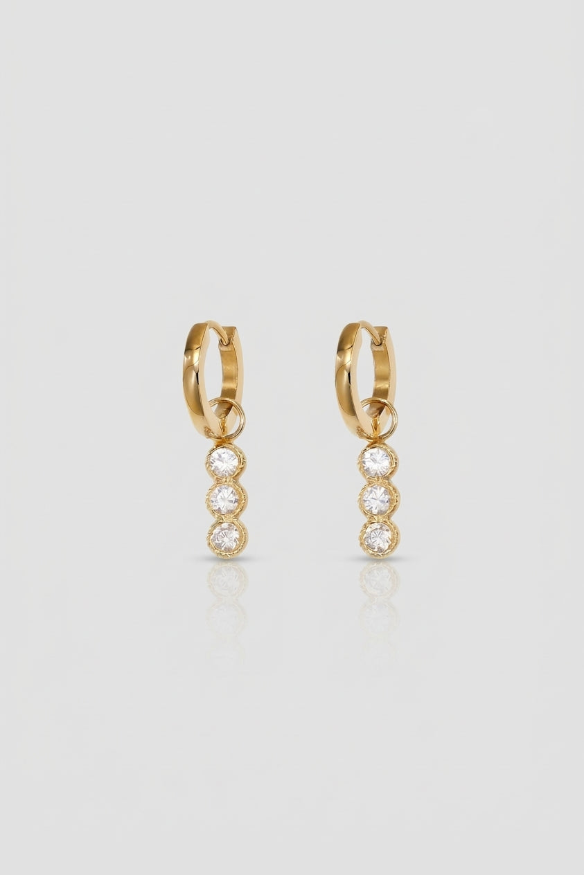 =Boucles d'oreilles Alba Or | Atelier des bijoux