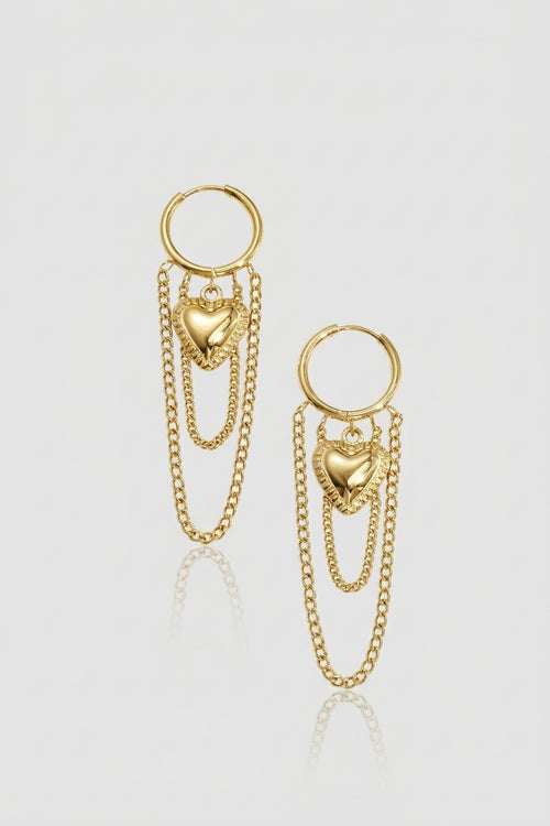 =Boucles d'oreilles Amoria or | Atelier des bijoux
