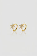 =Boucles d'oreilles Étoile stylée Or | Atelier des bijoux