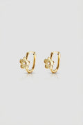 =Boucles d'oreilles Flora Or | Atelier des bijoux