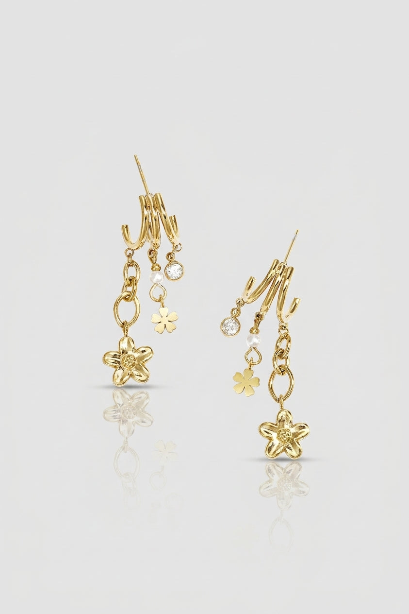 =Boucles d'oreilles Luxurious or | Atelier des bijoux