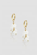 =Boucles d'oreilles Naïa Blanc | Atelier des bijoux