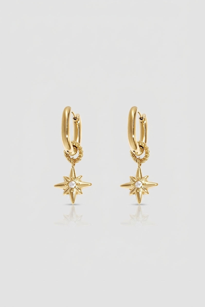 =Boucles d'oreilles Polaire or | Atelier des bijoux