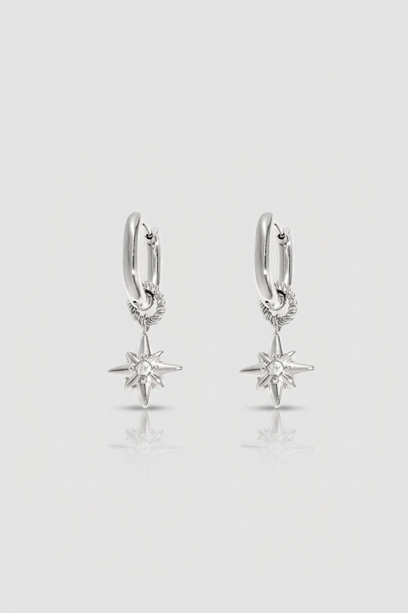 =Boucles d'oreilles Polaire argent | Atelier des bijoux