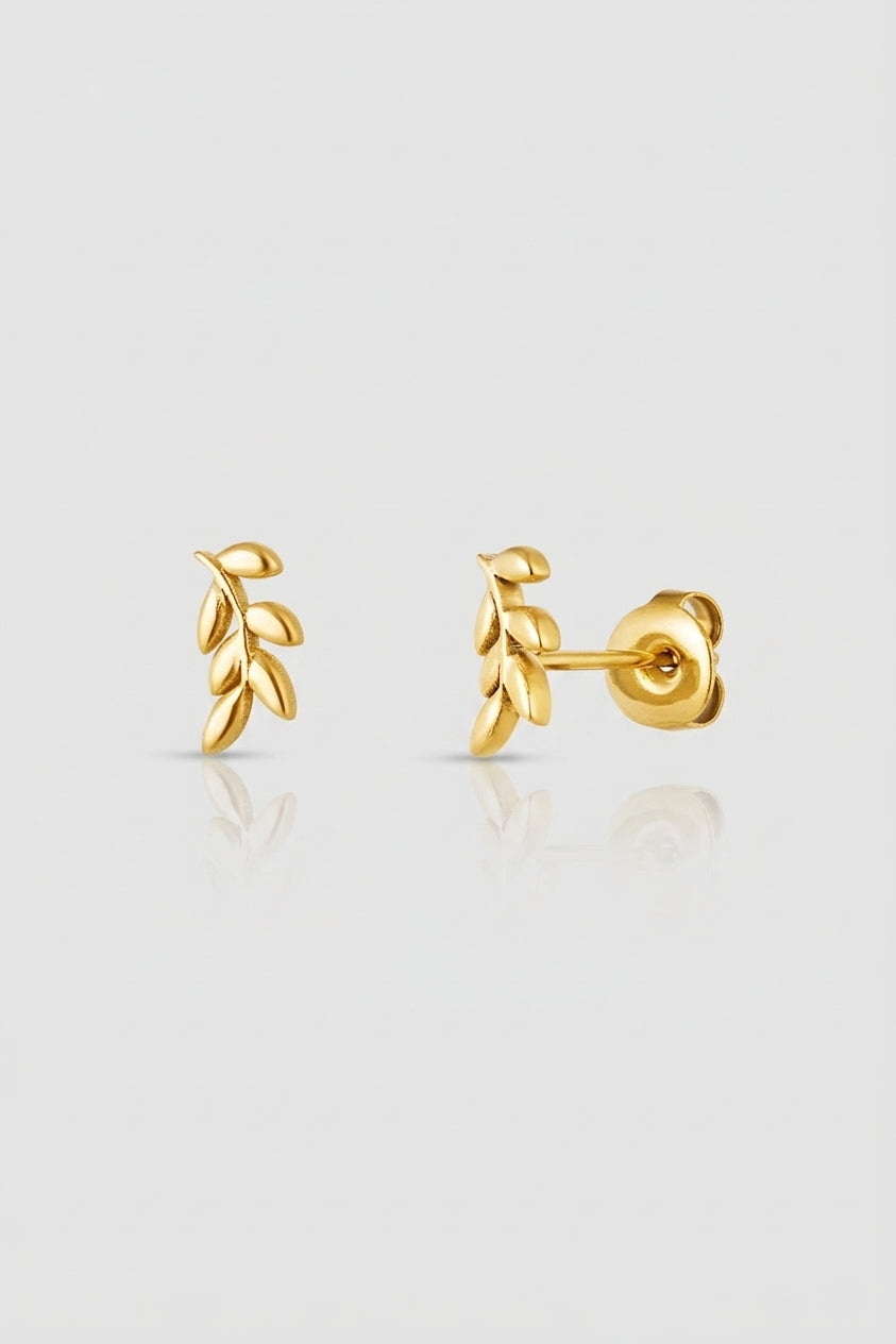 =Boucles d'oreilles Puces Daphné Or | Atelier des bijoux