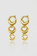 =Boucles d'oreilles pendantes Aria Or | Atelier des bijoux