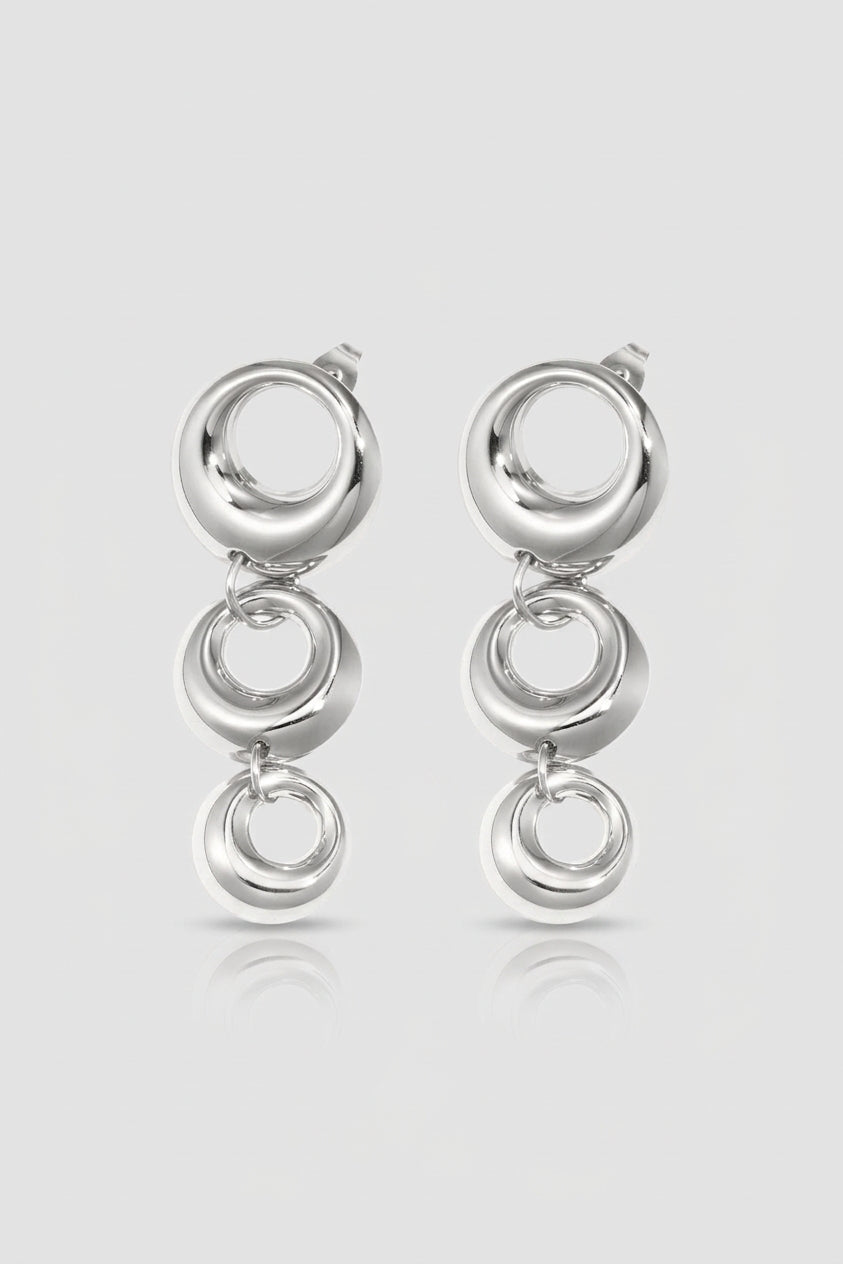 =Boucles d'oreilles pendantes Aria Argent | Atelier des bijoux