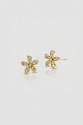 =Boucles d'oreilles puces Mini Fleur Or | Atelier des bijoux