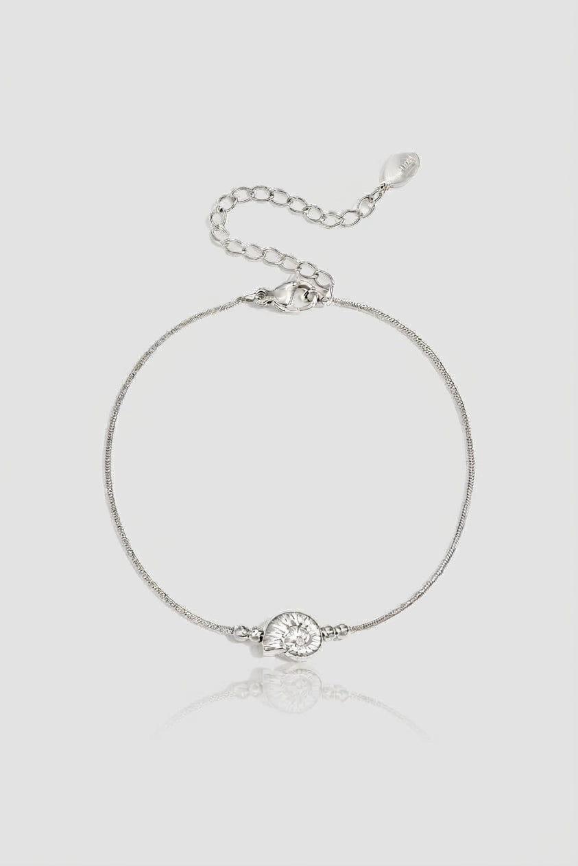=Bracelet Ammonite Argent | Atelier des bijoux