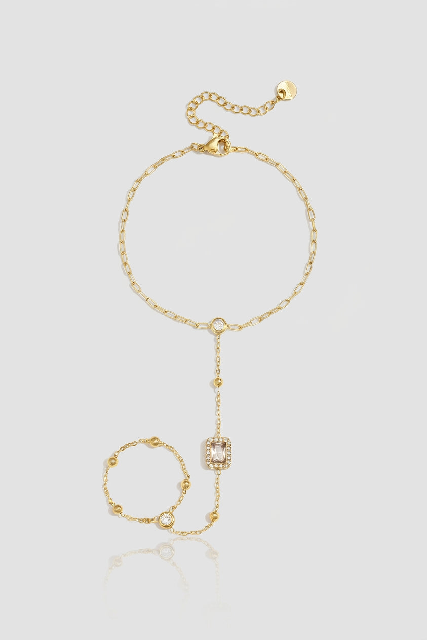 =Bracelet Chaîne de Main Alya Or | Atelier des bijoux
