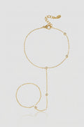 =Bracelet Chaîne de Main Cléo Or | Atelier des bijoux