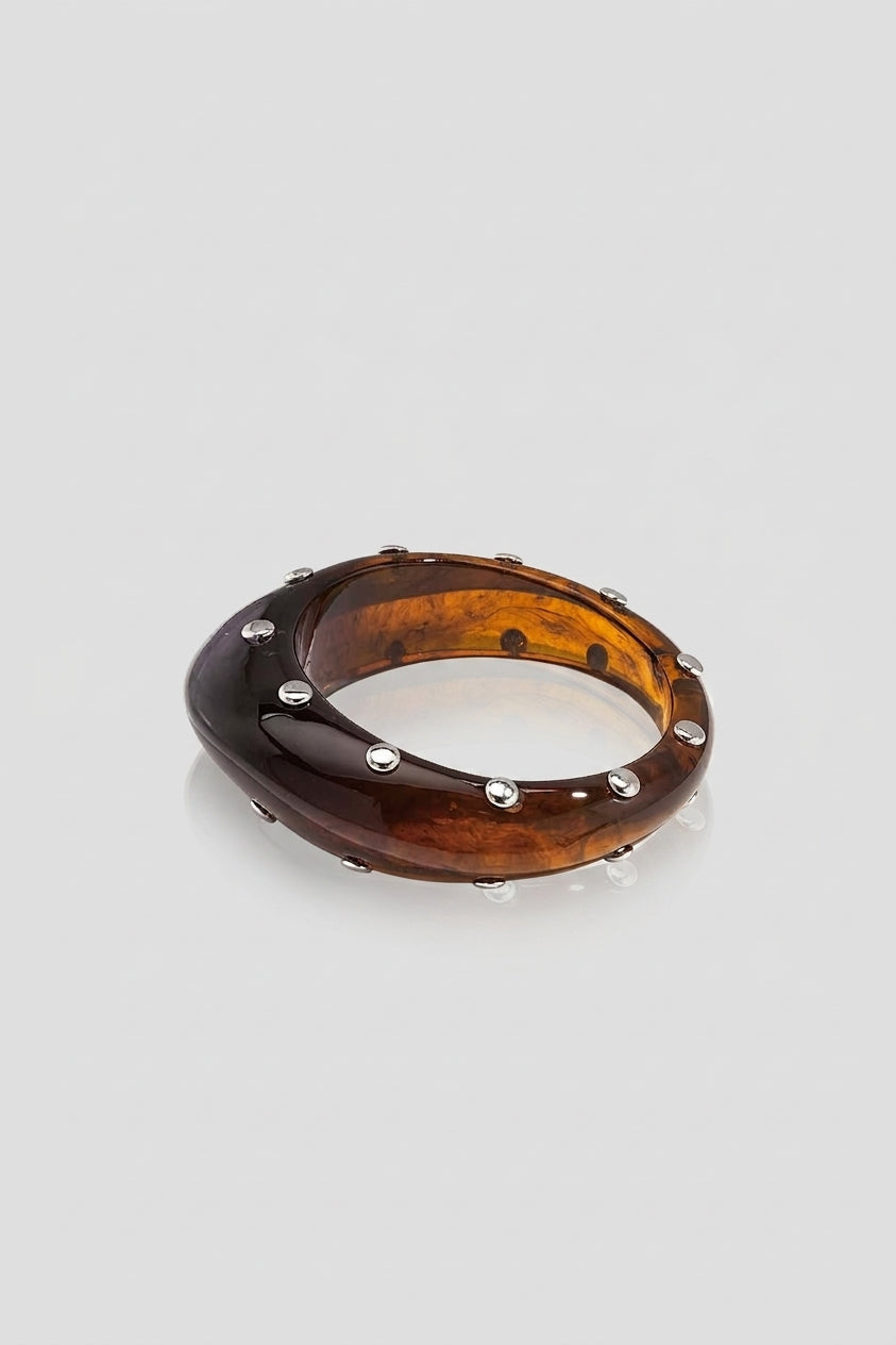 =Bracelet Jonc Alya Ambre | Atelier des bijoux